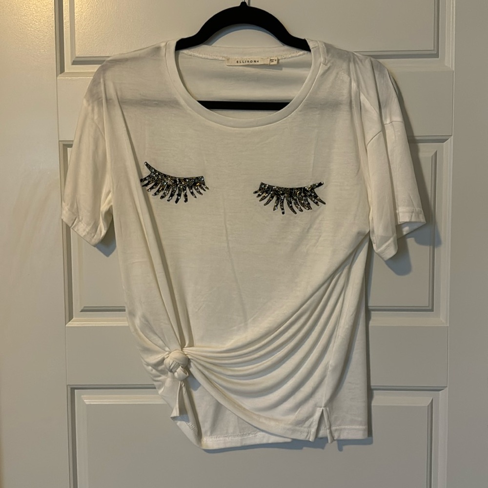 Eyelash t shirt